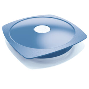 PIATTO LUNCH BOX PICNIK ADULTS - CON COPERCHIO - BLU - MAPED 91051