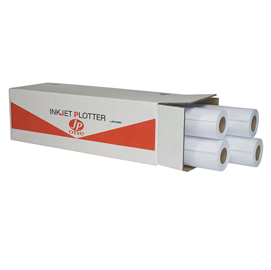 CARTA JP ONE P.80M - PER PLOTTER INKJET - 914 MM X 50 MT - 80 GR - OPACA - BIANCO - AS MARRI 61566