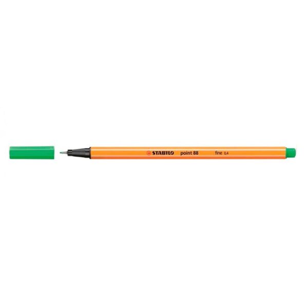 FINELINER POINT 88 VERDE SMERALDO CHIARO 0,4MM STABILO 83131