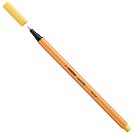 PENNARELLO POINT 88 - GIALLO CHIARO - 23 - STABILO 98723