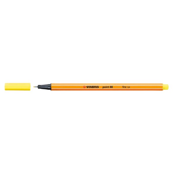 FINELINER POINT 88 GIALLO LIMONE 0,4MM STABILO 83134