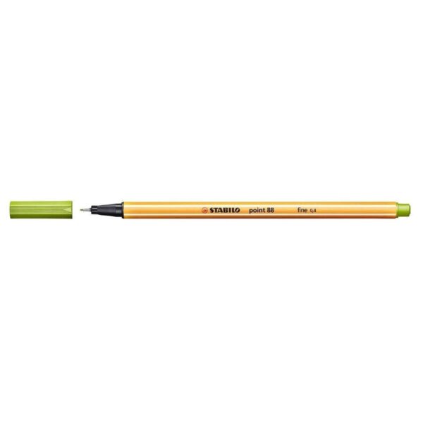 FINELINER POINT 88 VERDE MELA 0,4MM STABILO 58496