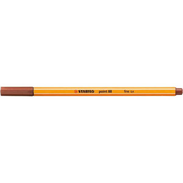FINELINER POINT 88 SANGUIGNA 0,4MM STABILO 83138