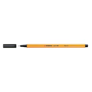 FINELINER POINT 88 NERO 0,4MM STABILO 27690