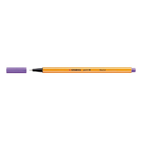 FINELINER POINT 88 VIOLA 0,4MM STABILO
