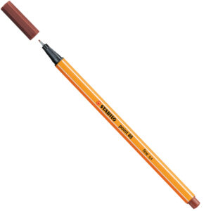 FINELINER POINT 88 TERRA DI SIENA BRUCIATO 0,4MM STABILO 83139