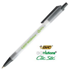 PENNA A SFERA A SCATTO ECOLUTIONS - PUNTA 1,0MM  - NERO - PUNTA 1,0MM - BIC - CONF. 50 PEZZI 61308