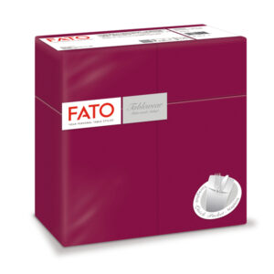 QUICK POCKET LINEA AIRLAID - 40X40 CM - BORDEAUX - FATO - CONF. 50 PEZZI 91359
