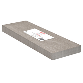 TOVAGLIA LINEA AIRLAID - 100 X 100 CM - CACHEMIRE/CAFFE' - FATO - CONF. 25 PEZZI 100071