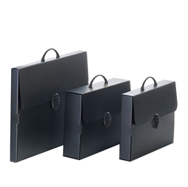 VALIGETTA POLIONDA EVERY LINE TOTAL BLACK 36,5X56,5 D.5,5