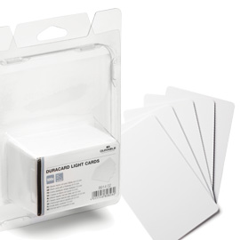 TESSERE BIANCHE PER STAMPANTE DURACARD ID 300 - SPESSORE 0,5 MM - DURABLE - CONF. 100 PEZZI 74523