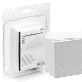 TESSERE BIANCHE PER STAMPANTE DURACARD ID 300 - SPESSORE 0,76 MM - DURABLE - CONF. 100 PEZZI 74524