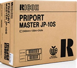 RICOH - MATRICE - NERO - 893023 - SCATOLA 2 PEZZI RICJP1010M