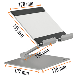SUPPORTO PER TABLET RISE -  FINO A 13'' - DURABLE 97836