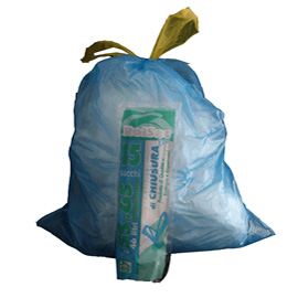 SACCO PER PATTUMIERA 15PZ. 55X65 C-MANIGLI 89605