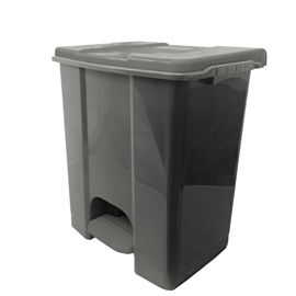 CONTENITORE MOBILE ECOCONTI - A PEDALE - 60 L - PLASTICA RICICLATA - GRIGIO - MEDIAL INTERNATIONAL 97422