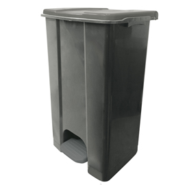 CONTENITORE MOBILE ECOCONTI - A PEDALE - 80 L - PLASTICA RICICLATA - GRIGIO - MEDIAL INTERNATIONAL 97429