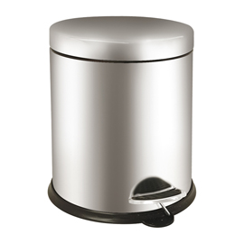 PATTUMIERA A PEDALE BIN BASIC - 5 L - ACCIAIO INOX - MEDIAL INTERNATIONAL 98491