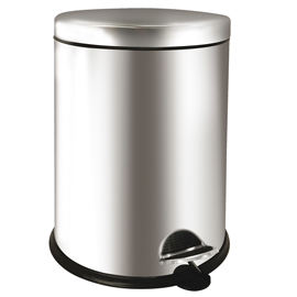 PATTUMIERA A PEDALE BIN BASIC - 12 L - ACCIAIO INOX - MEDIAL INTERNATIONAL 98492