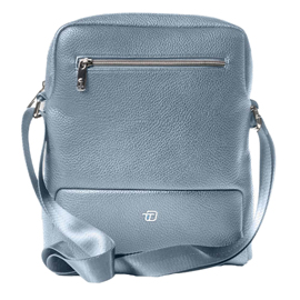 CITY BAG MEDIUM GATE TRENDED - 25 X 30 X 6 CM - ECOPELLE - AZZURRO - INTEMPO 96387