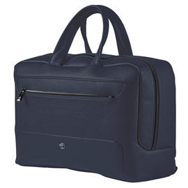BORSA ZAINABILE BI-BAG GATE TRENDED - 42 X 28 X 14 CM - ECOPELLE - BLU - INTEMPO 99385