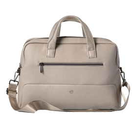 BORSA GATE TRENDED - CON MANICI - 41 X 30 X 15 CM - ECOPELLE - GHIACCIO - INTEMPO 96377