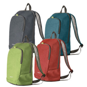 ZAINO READY - COLORI ASSORTITI - IN TESSUTO TECNICO - 28X44X15CM - INTEMPO 89007