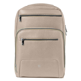 ZAINO GATE TRENDED - 29 X 42 X 15 CM - ECOPELLE - GHIACCIO - INTEMPO 96365