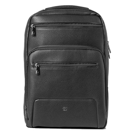 ZAINO GATE TRENDED - 29 X 42 X 15 CM - ECOPELLE - NERO - INTEMPO 96367