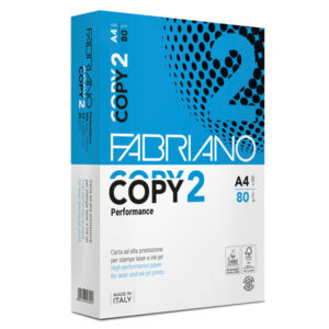 CARTA COPY 2 - A4 - 80 GR - BIANCO - FABRIANO - CONF. 500 FOGLI 33991