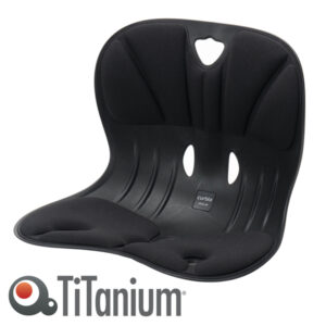 SEDUTA ERGONOMICA CURBLE WIDER - NERO - TITANIUM 90468