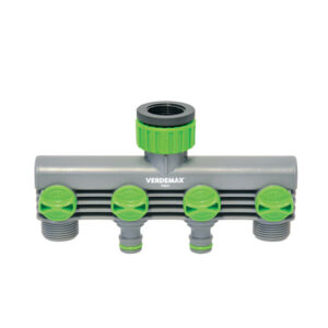RACCORDO RUBINETTO - 4 USCITE - VERDEMAX 91960