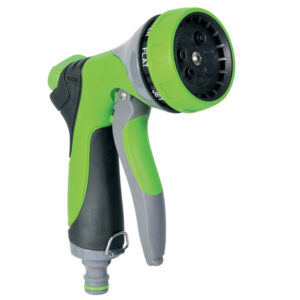 PISTOLA A DOCCIA PER IRRIGAZIONE - IN ALLUMINIO - 7 GETTI - VERDEMAX 91952