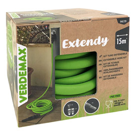 TUBO DA GIARDNO A 6 STRATI ESTENSIBILE EXTENDY 15M VERDEMAX 101365