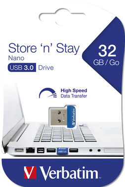 VERBATIM - USB 3.0 STORE 'N'STAY NANO - 98710 - 32GB VERB98710