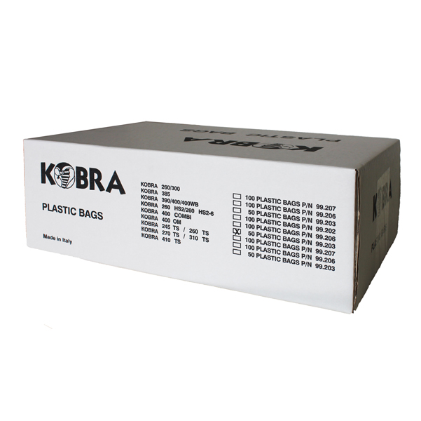 SCATOLA DA 50 SACCHI PER DD KOBRA 390 E 400 78261