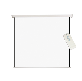 SCHERMO ELETTRICO DI PROIEZIONE - 180X180 CM - BIANCO - BI-OFFICE 83341