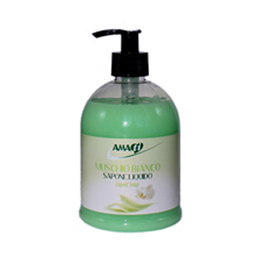 SAPONE LIQUIDO - MUSCHIO BIANCO - AMATI - DISPENSER DA 500 ML 64270
