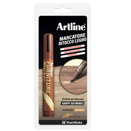 MARCATORE PERMANENTE PER LEGNO FURNITURE MARKER ARTLINE PUNTA SCALPELLO QUERCIA 101136