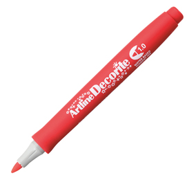 MARCATORE DECORITE - PUNTA TONDA - 1.0 MM - ROSSO - ARTLINE 94007