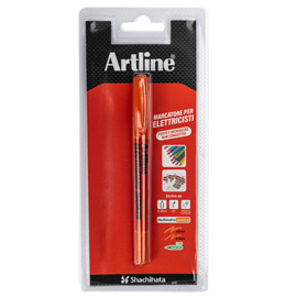 MARCATORE PERMANENTE A DOPPIA PUNTA 0,4-1MM PER ELETTRICISTI ARANCIONE ARTLINE 101130