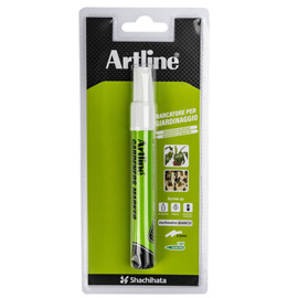 MARCATORE PERMANENTE SPECIALE GIARDINAGGIO ARTLINE PUNTA 2,3MM TONDA BIANCO 101128