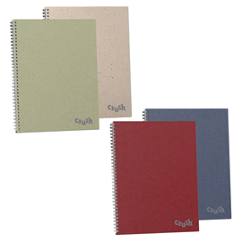 MAXIQUADERNO SPIRALATO CRUSH - SPIRALATO SUL LATO LUNGO - A4 - 1 RIGO - 60 FOGLI - 80 GR - COLORI ASSORTITI - FAVINI 100774