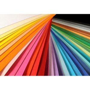 CARTONCINO BRISTOL ROSSO SCARLATTO 61  200GR. 70X100