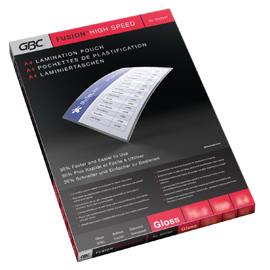 POUCHES A4 HIGHSPEED 250 MCR 100PZ. GBC ACCO 50143