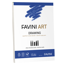 ALBUM COLLATO DRAWING FAVINI ART 30FG 140GR A4 100782