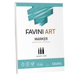 ALBUM COLLATO MARKER FAVINI ART 50FG 70GR A4 100783