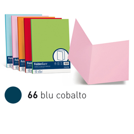 CARTELLINE SEMPLICI LUCE - 200 GR - 25X34CM - BLU COBALTO - FAVINI - CONF. 50 PEZZI 86586
