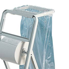 PORTASACCO PER DISPENSER A CAVALLETTO - ABS - 4,2X35,6X40 CM - BIANCO - MAR PLAST 61086