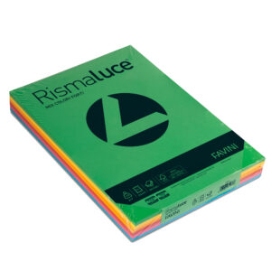 CARTA RISMALUCE A3 GR.140 PROMO 6COLORI ASS.TI 200FG. FAVINI 32734